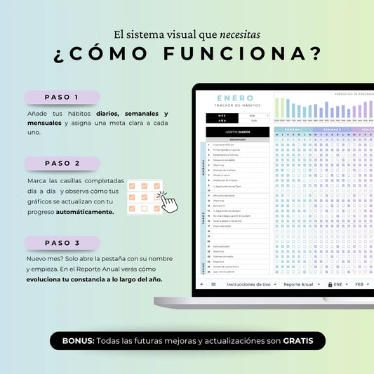 Tracker de Hábitos - Google Sheets