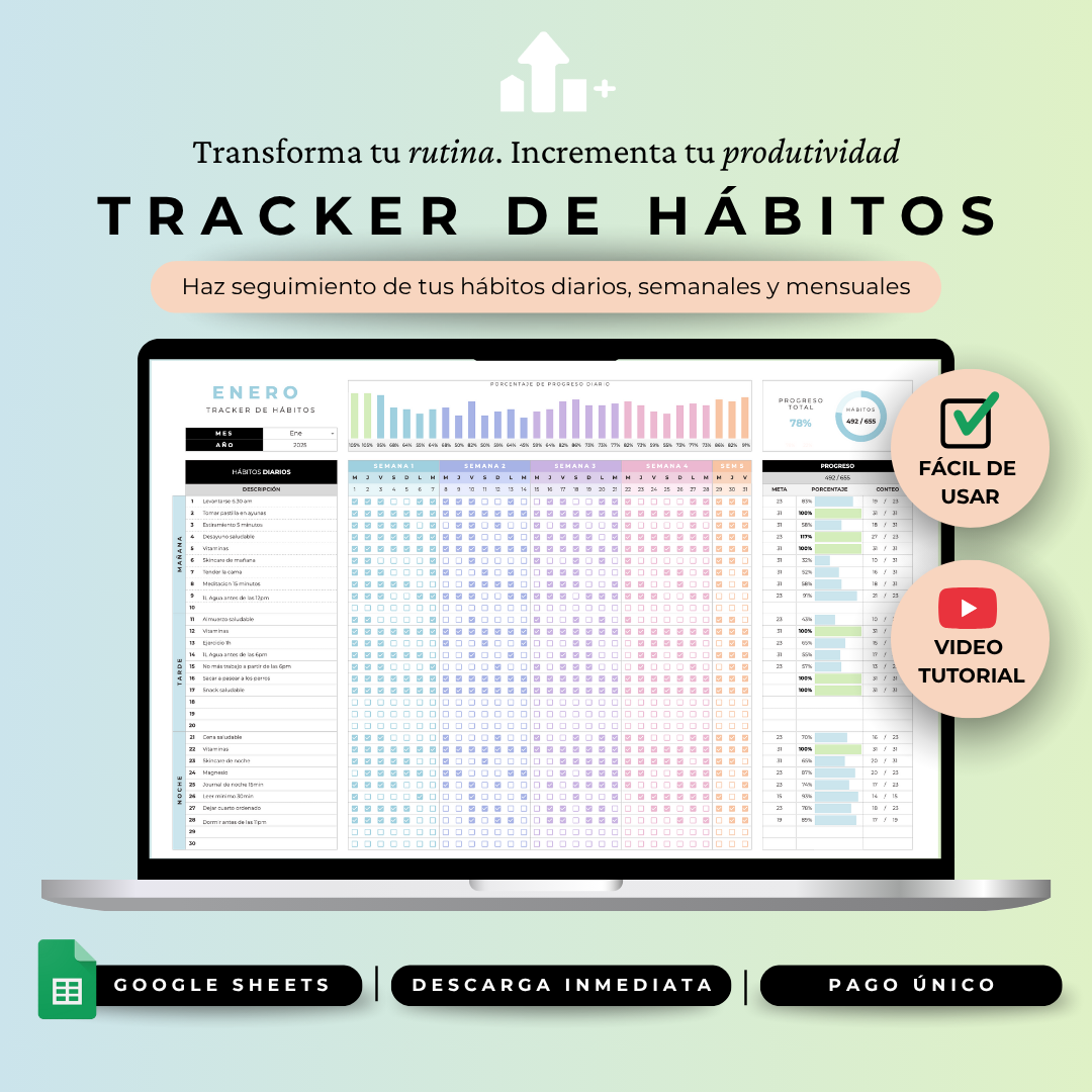 PACK FINQUO - 5 en 1 - Google Sheets